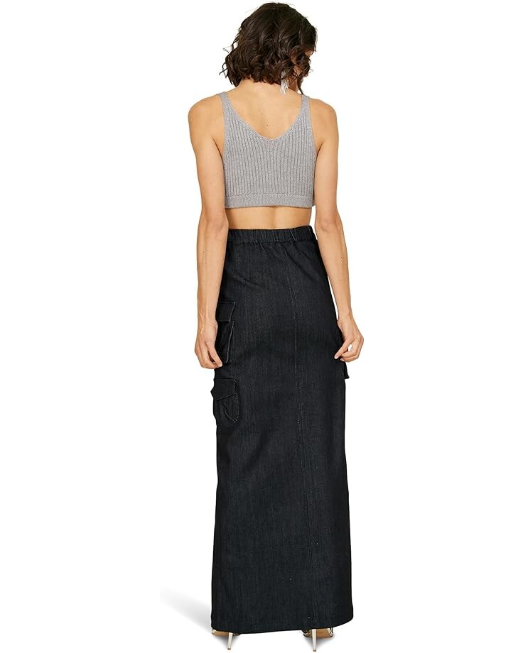 

Юбка line and dot Mora Maxi Skirt, угольный