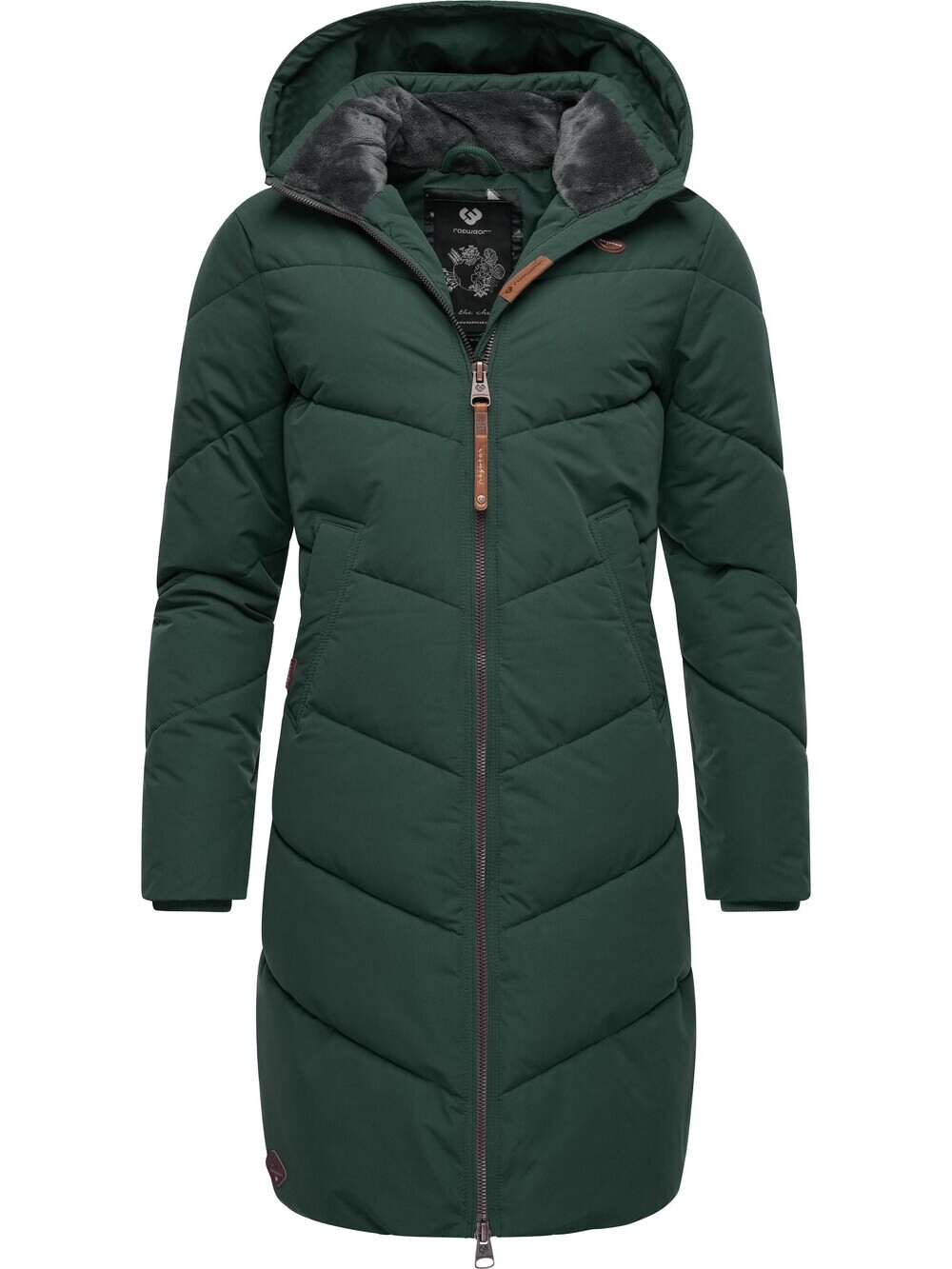 

Плащ Ragwear Rebelka, зеленый
