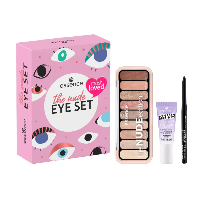 

Набор косметики The Nude Set de Ojos Essence, Set 3 productos