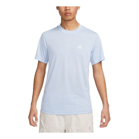 Футболка Nike Dri-Fit Adv Acg Goat Rocks T-Shirt 'Blue', синий