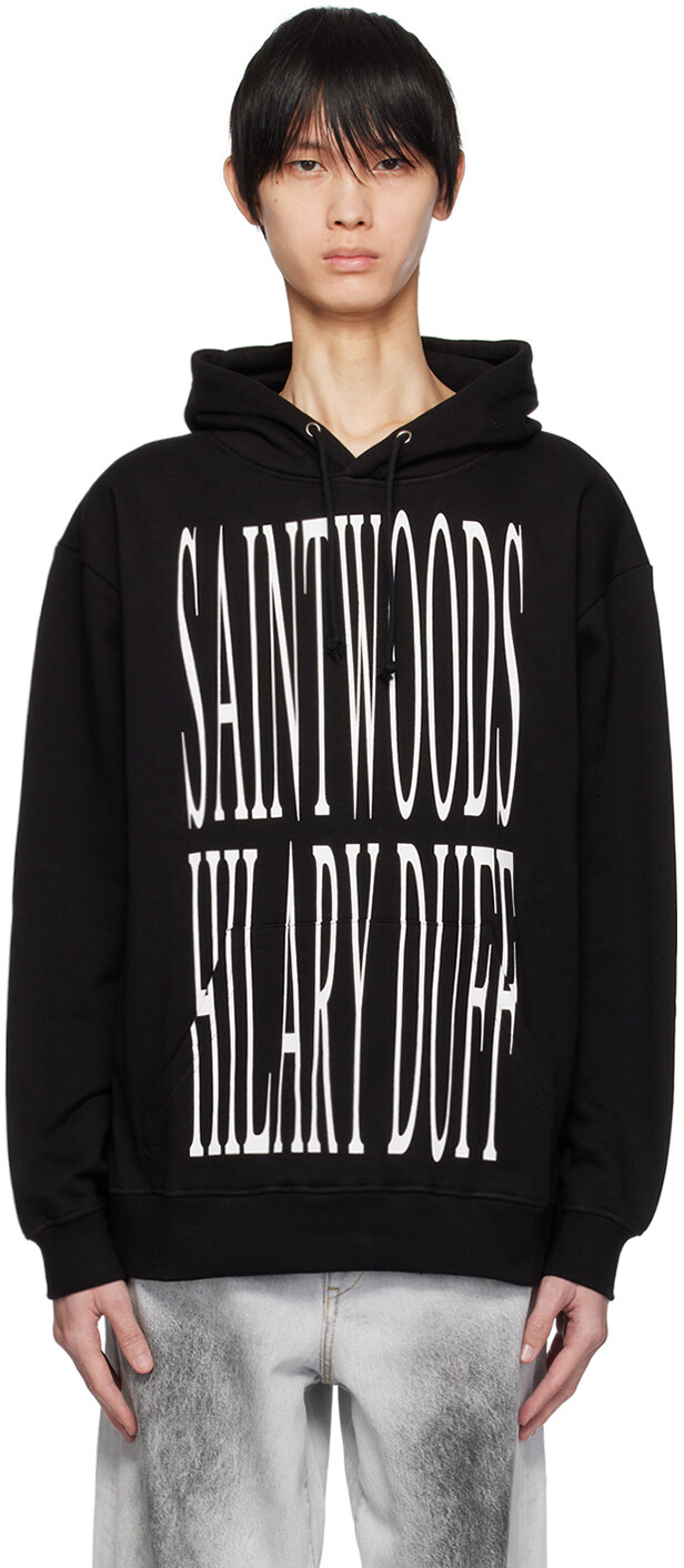 

Черный худи Hilary Duff Saintwoods
