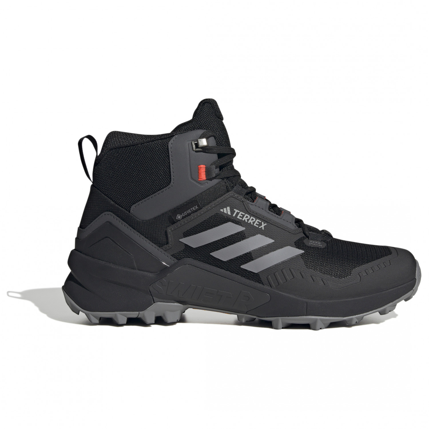 Ботинки для прогулки Adidas Terrex Terrex Swift R3 Mid GTX, цвет Core Black/Grey Three/Solar Red