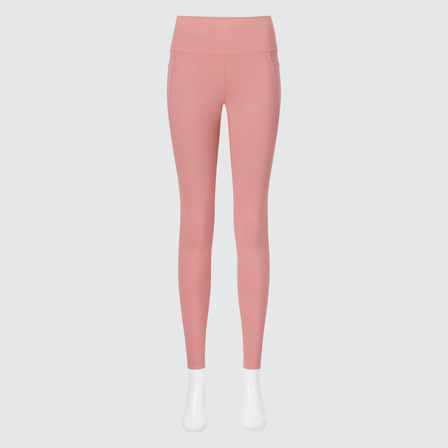 

Леггинсы UNIQLO Airism Soft с уф-защитой и карманом, розовый
