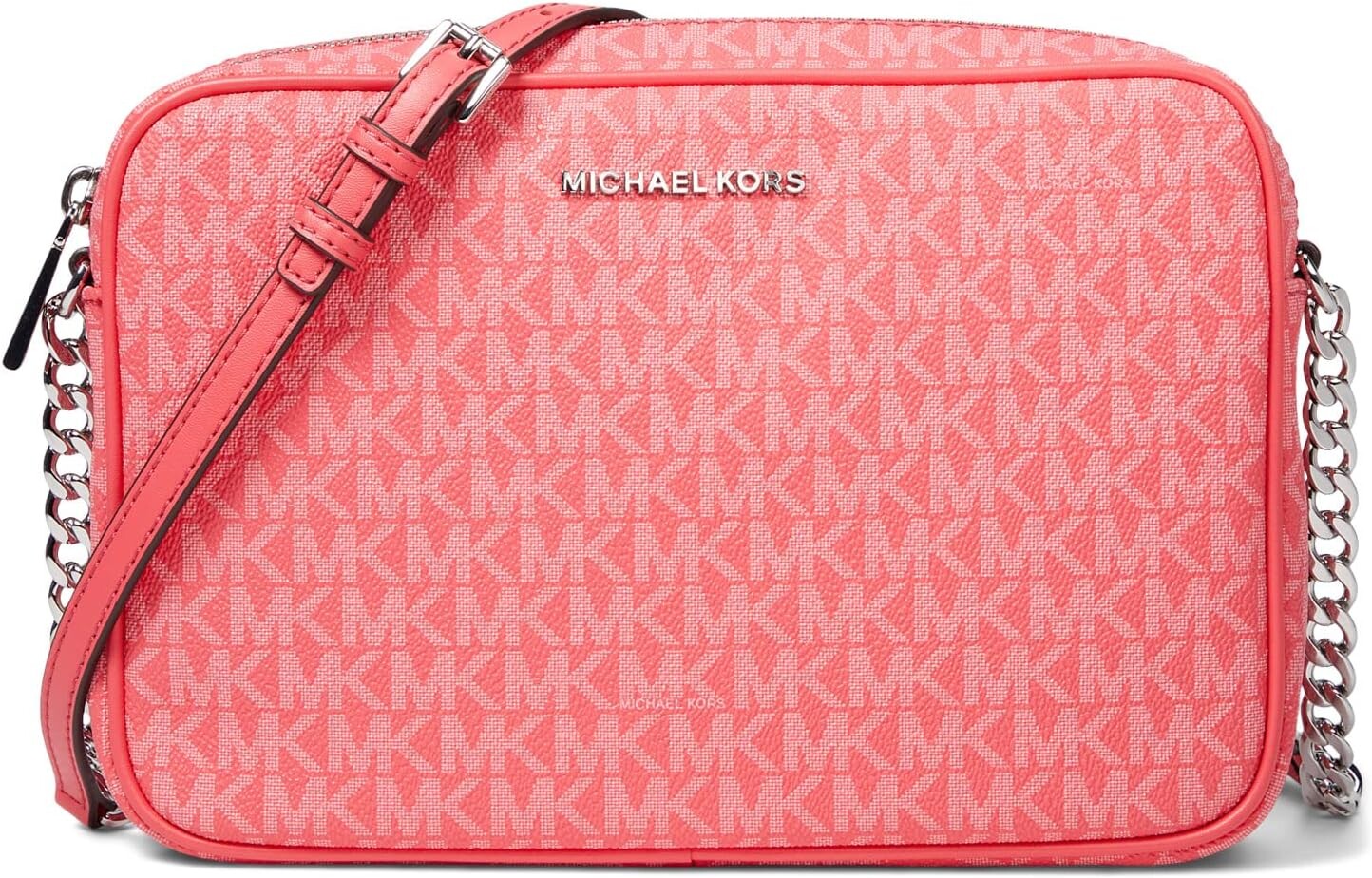 

Большая сумка через плечо Jet Set East/West MICHAEL Michael Kors, цвет Geranium