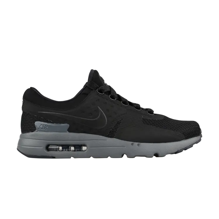 

Кроссовки Nike Air Max Zero QS 'Black Dark Grey', черный