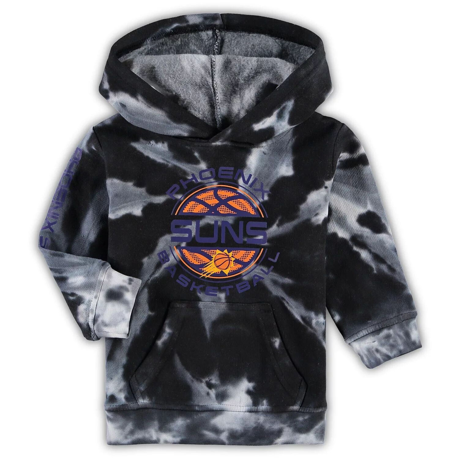 

Белый/черный пуловер с капюшоном Phoenix Suns Manhattan для малышей Outerstuff