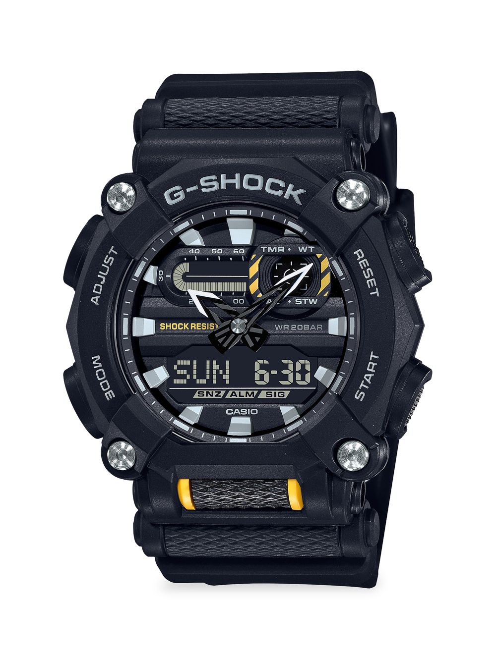 

Мужские аналогово-цифровые часы G-Shock из смолы G-Shock, черный