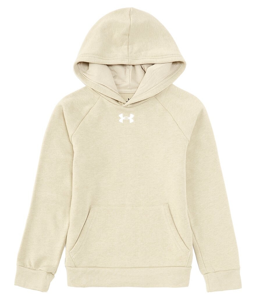 

Флисовая толстовка с длинными рукавами Under Armour Big Boys 8-20, бежевый