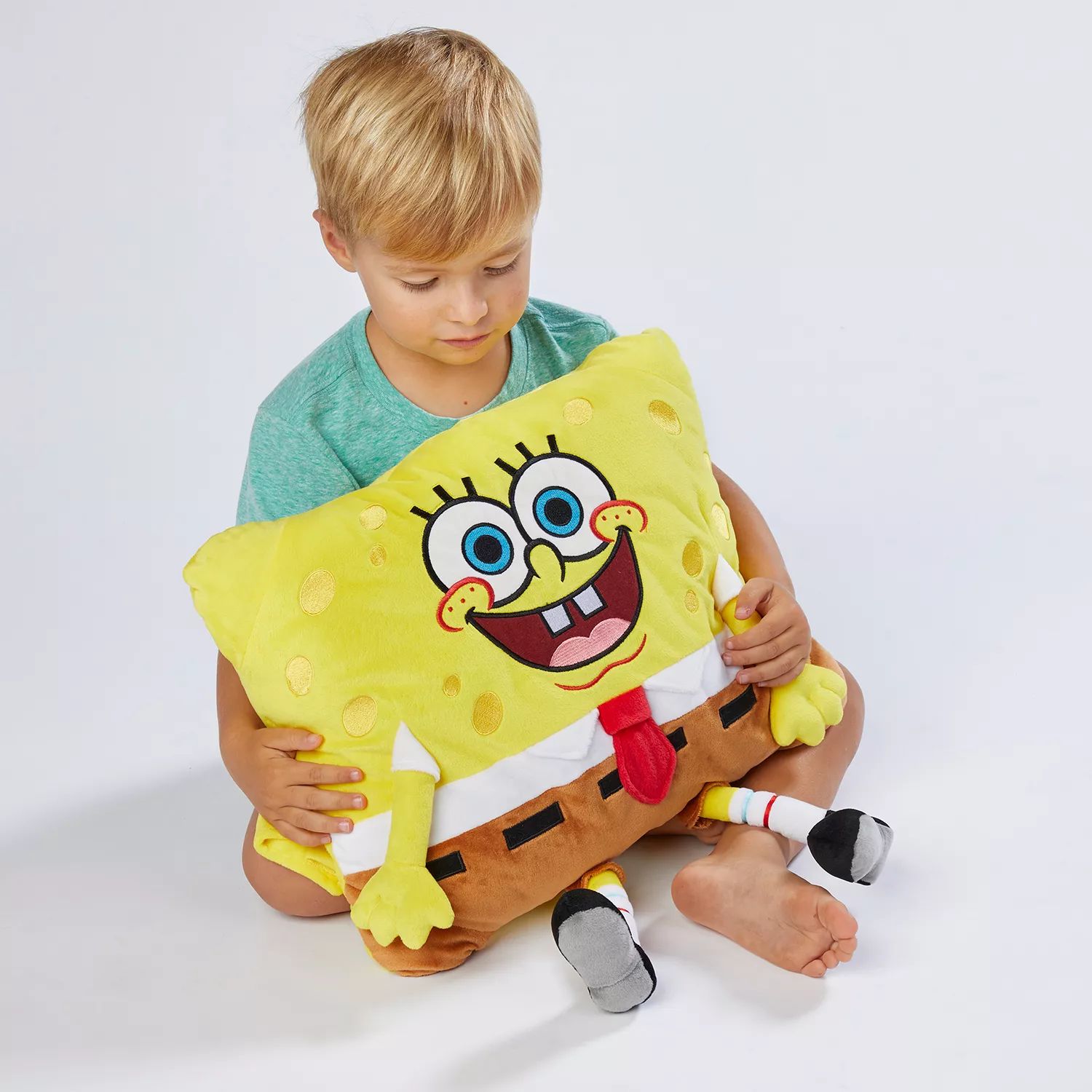Подушка Домашние животные Nickelodeon Губка Боб Квадратные Штаны Мягкая игрушка-животное Pillow Pets