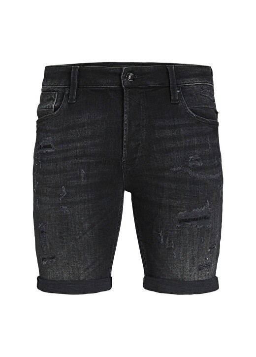 

Мужские джинсовые шорты нормального черного цвета Jack & Jones