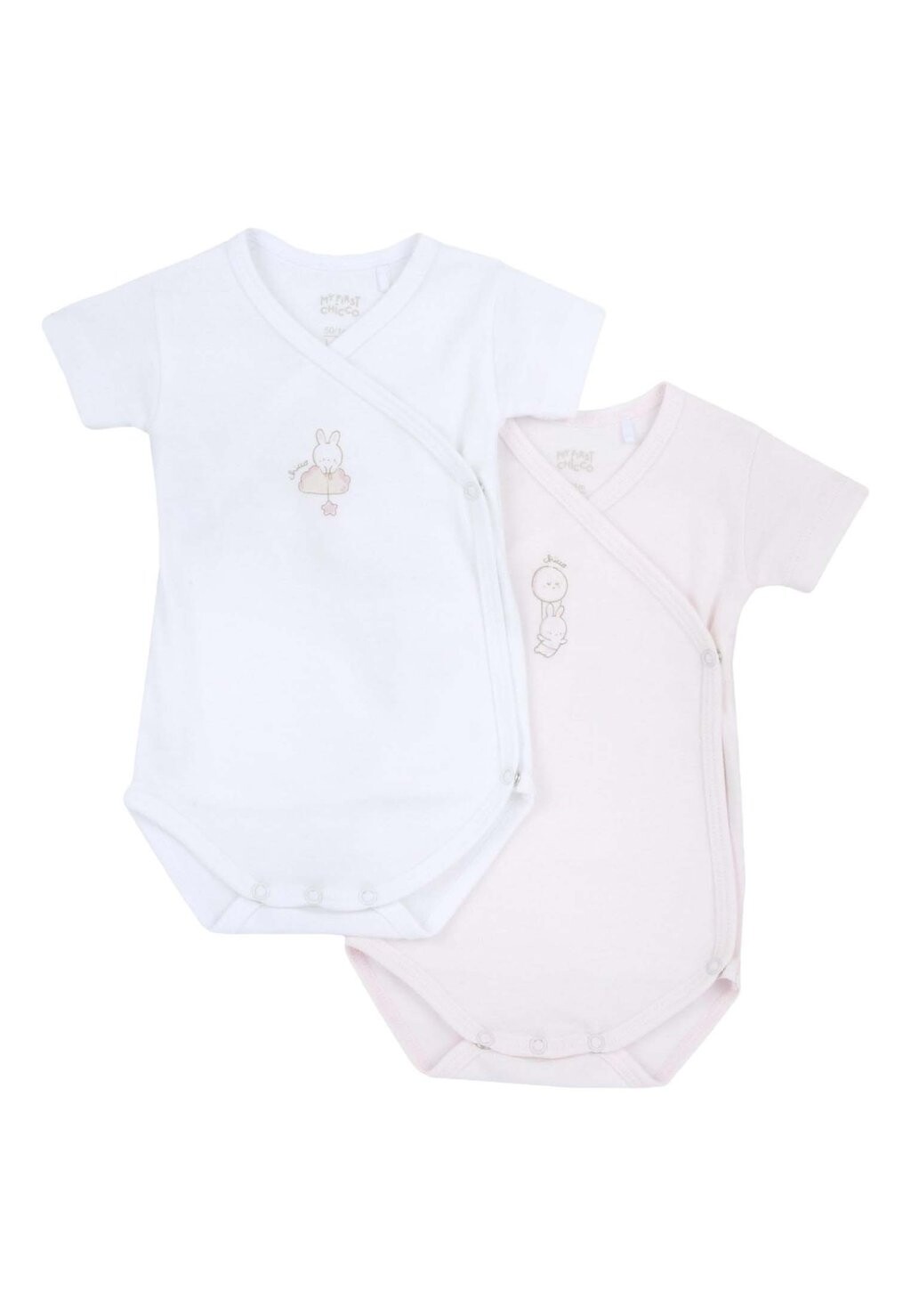 

Боди 2 PACK Chicco, цвет pink