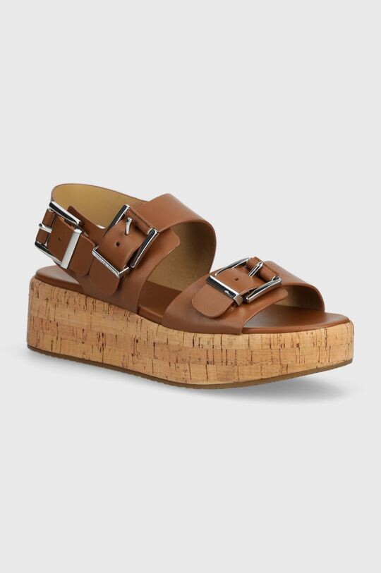 

Кожаные сандалии Colby MICHAEL Michael Kors, коричневый