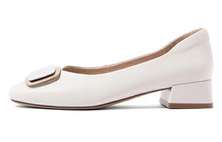 

Туфли женские повседневные Women's Casual Shoes Women's Low-Top Comely, кремовый