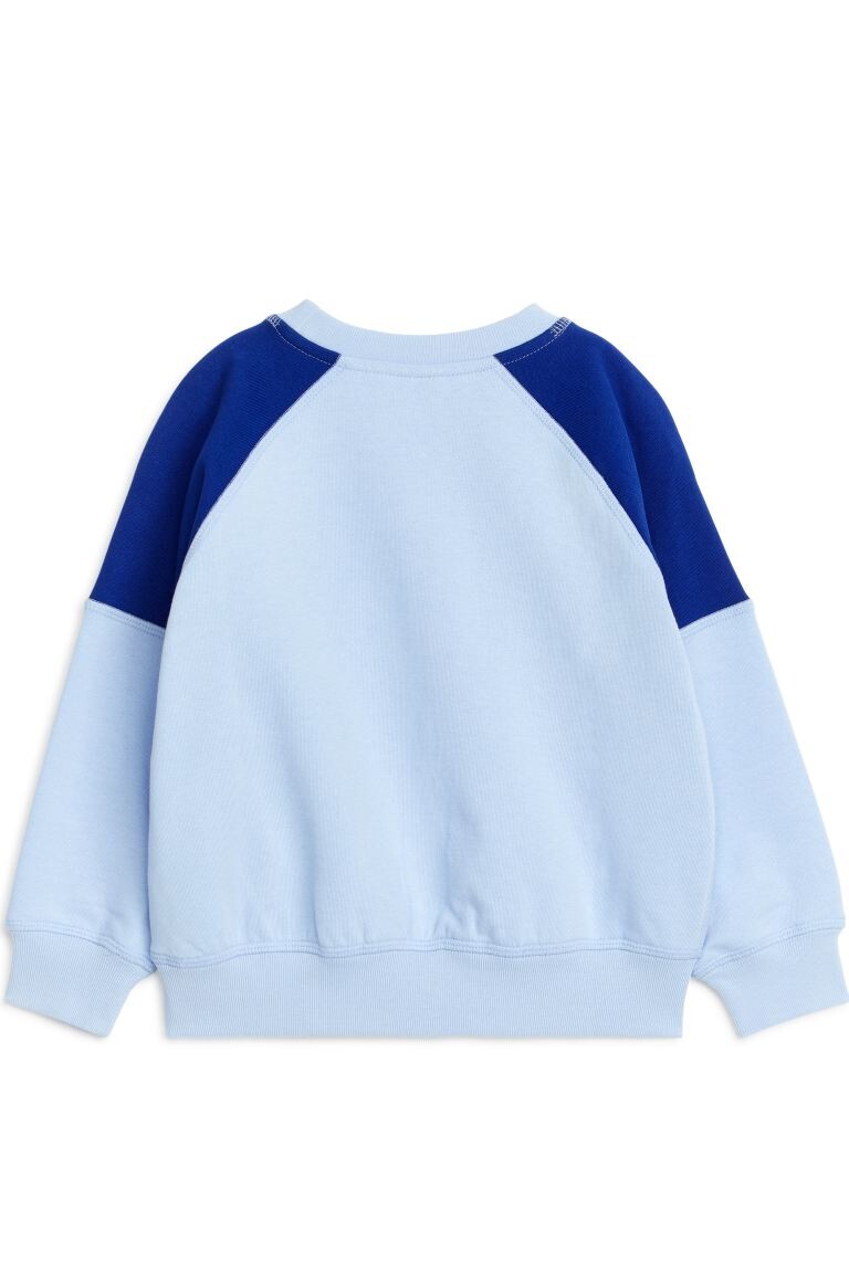 

Хлопковая толстовка H&M, синий