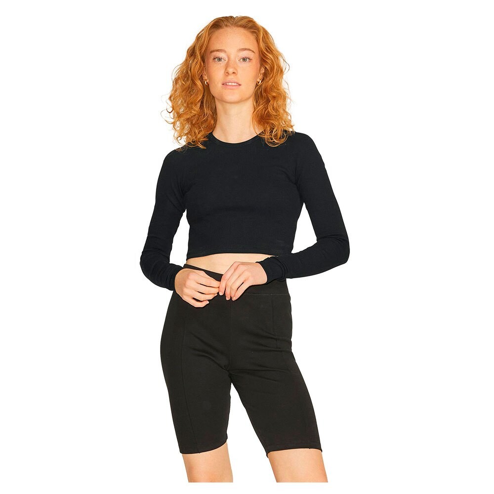 

Футболка Jack & Jones Feline Rib Long Sleeve JJXX, черный