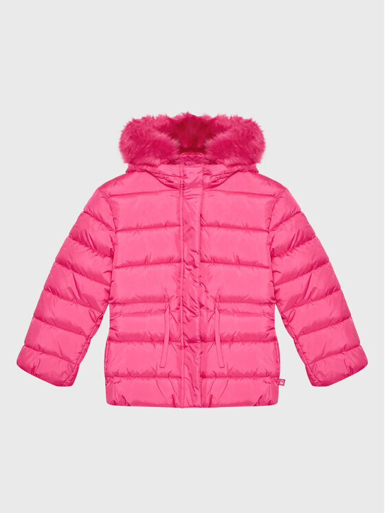 

Пуховик стандартного кроя United Colors Of Benetton, розовый