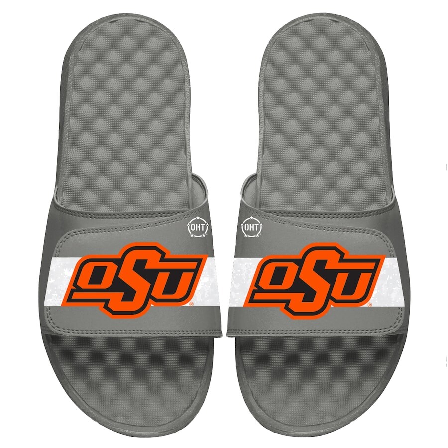 

Шлепанцы ISlide Oklahoma State Cowboys, черный