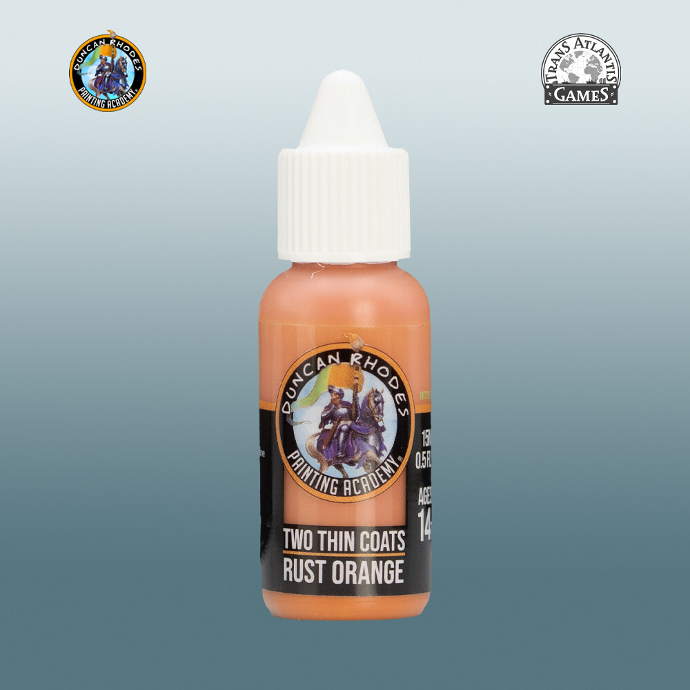 

Аксессуары Duncan Rhodes Painting Academy Two Thin Coats: Rust Orange (15ml)