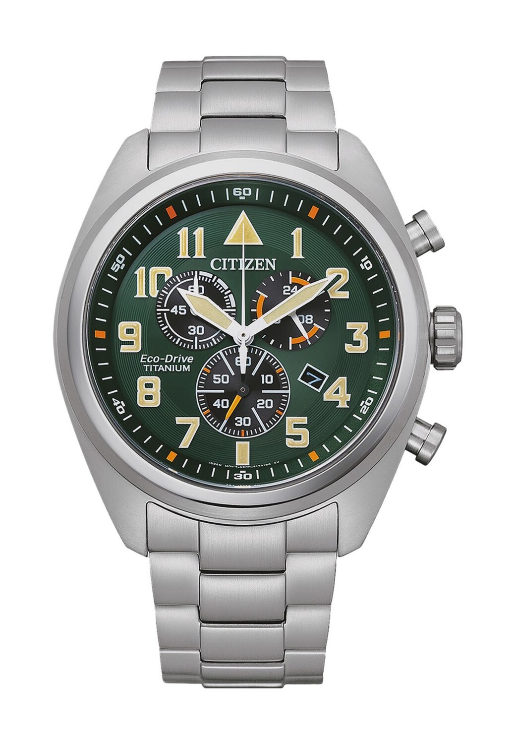 

Мужской хронограф Super Titanium AT2480-81X CITIZEN, серебро