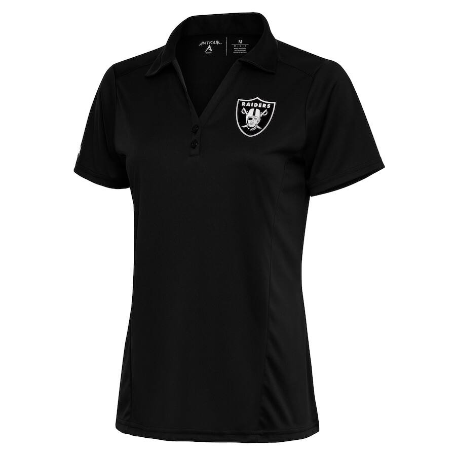 

Поло с коротким рукавом Antigua Las Vegas Raiders, черный