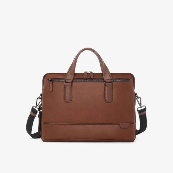 

Кожаный портфель harrison sycamore Tumi, цвет cognac