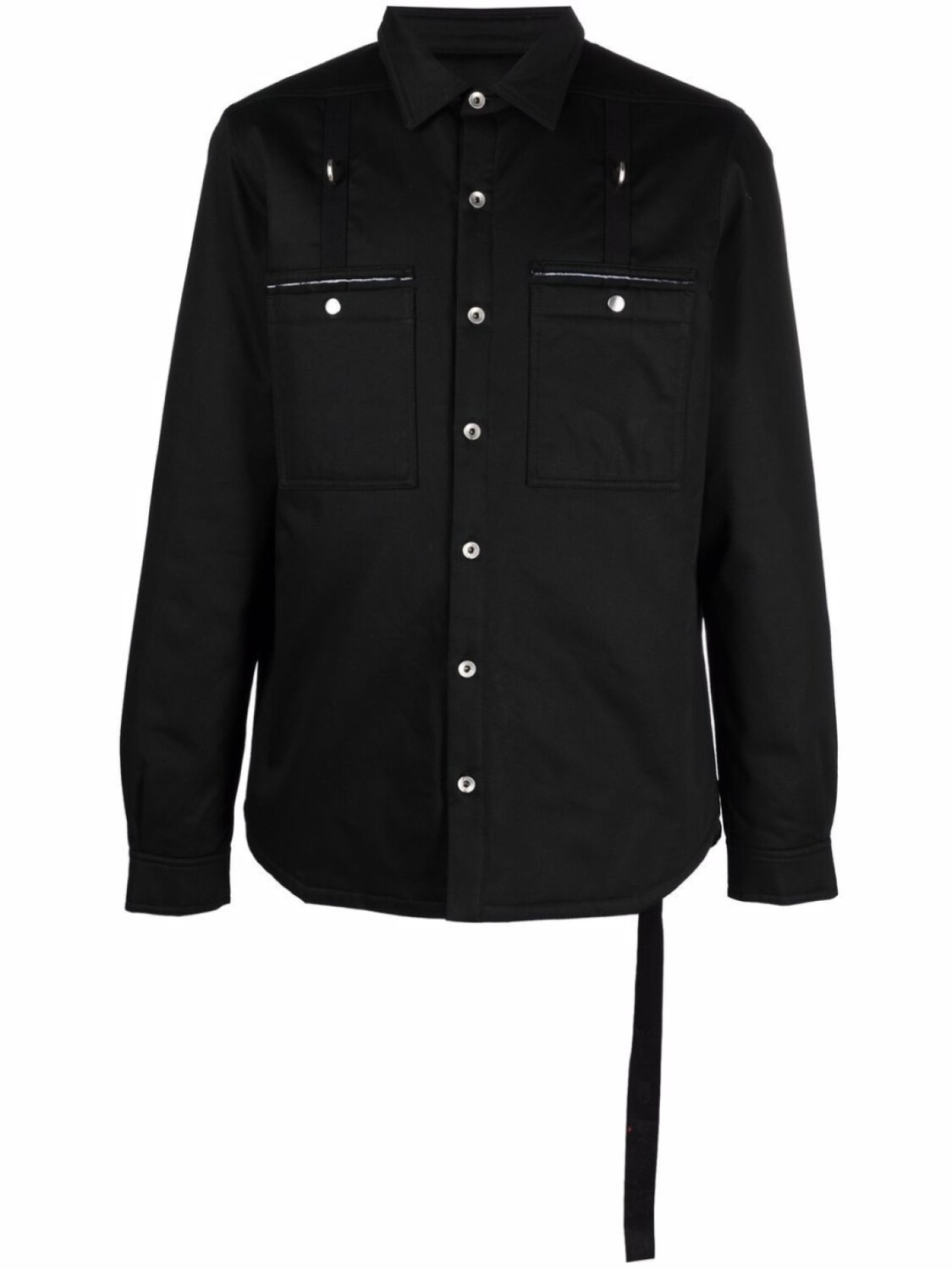 

Rick Owens DRKSHDW куртка-рубашка с карманами, черный