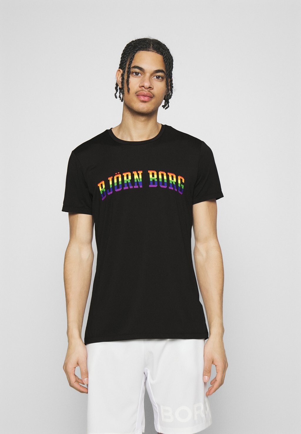 

Футболка с принтом PRIDE Björn Borg, черная красота, Черный