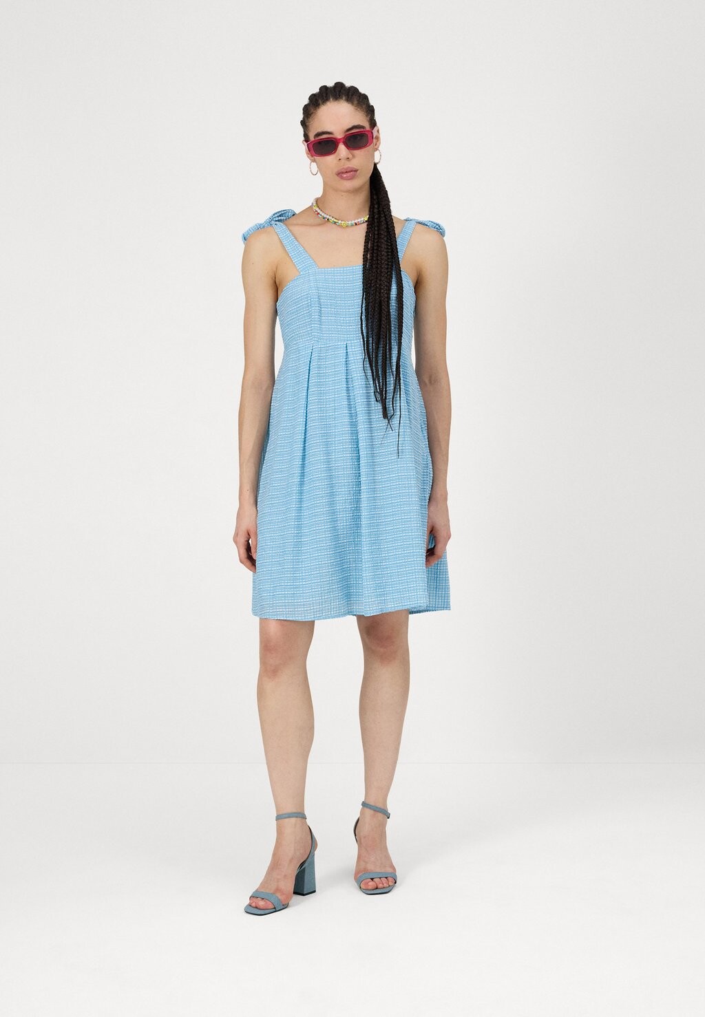 

Дневное платье SLFKAYA STRAP DRESS Selected, синий