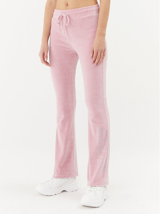Спортивные брюки прямого кроя 2005, розовый
