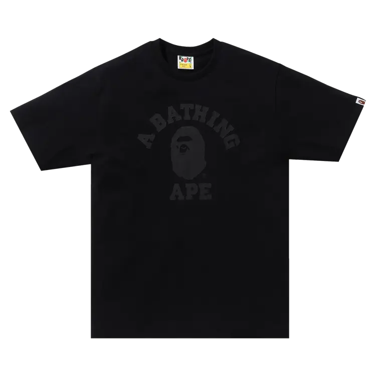 Футболка BAPE Aoyama College 'Black', черный