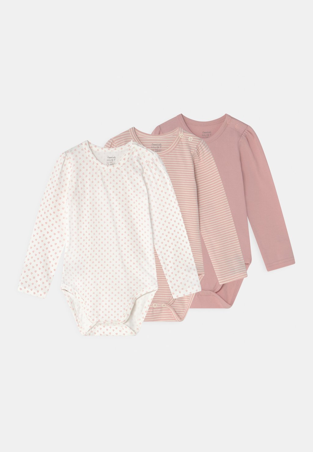 Боди 3 PACK UNISEX Hust & Claire, цвет dusty rose
