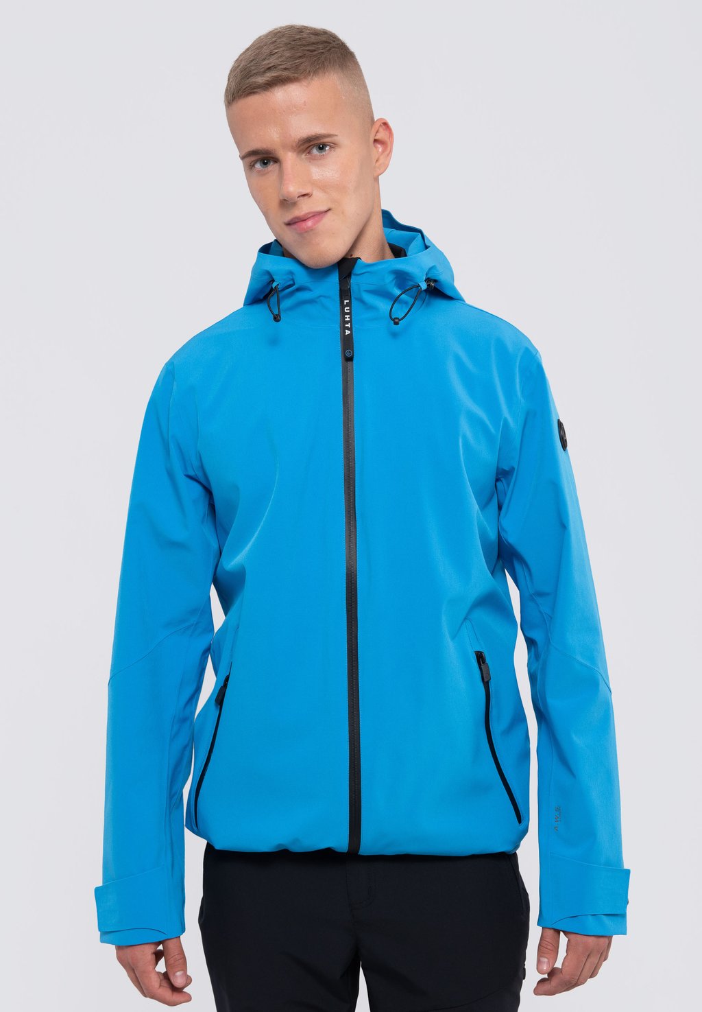Дождевик/водоотталкивающая куртка JOKIPOHJA Luhta, цвет himmelblau дождевик водоотталкивающая куртка eiriken luhta цвет dunkel blau