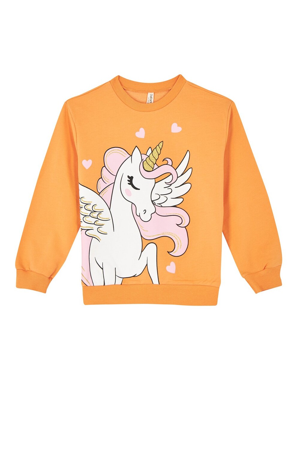 Толстовка Unicorn Regular Fit DeFacto, цвет orange толстовка standart fit defacto цвет grey