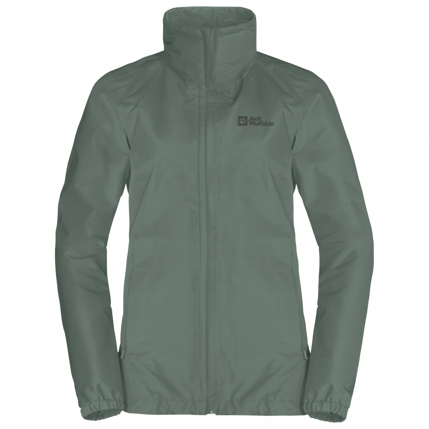 Дождевик Jack Wolfskin Women's Stormy Point 2L, цвет Hedge Green