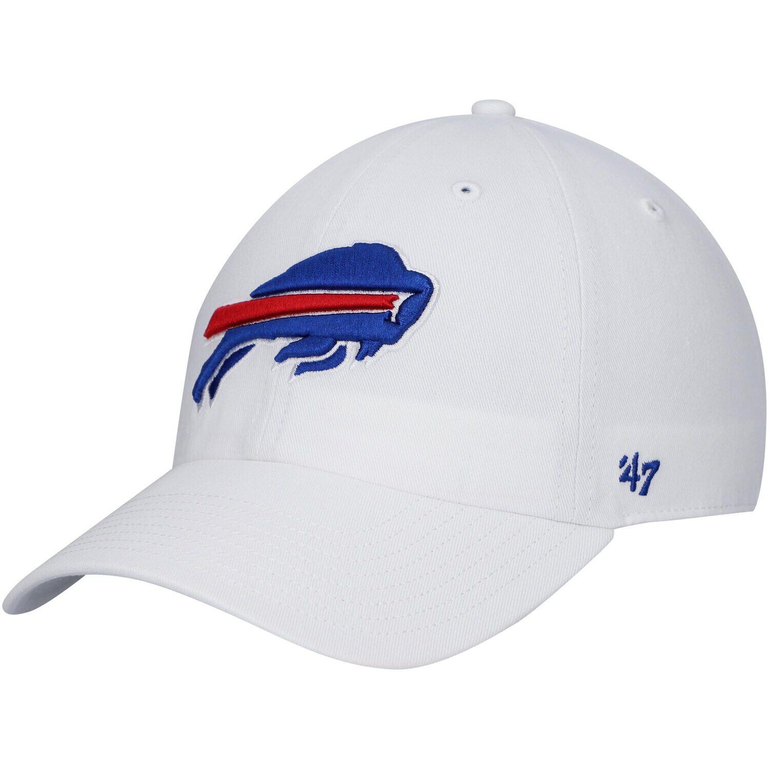 

Мужская регулируемая шляпа белого цвета с логотипом Buffalo Bills '47
