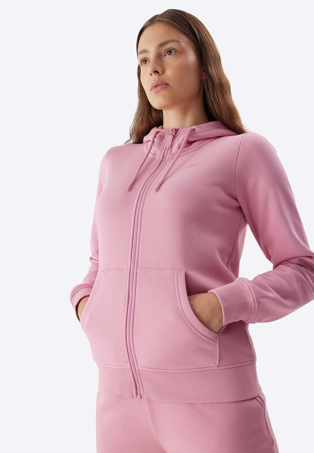 

Толстовка на молнии 4F, цвет light pink