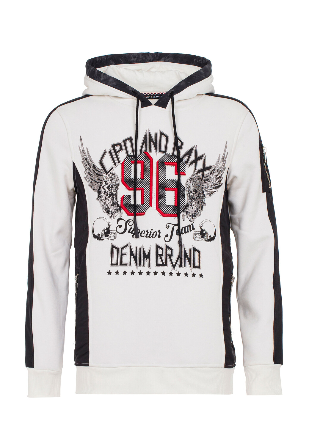 

Толстовка Cipo & Baxx Hoodie, экрю