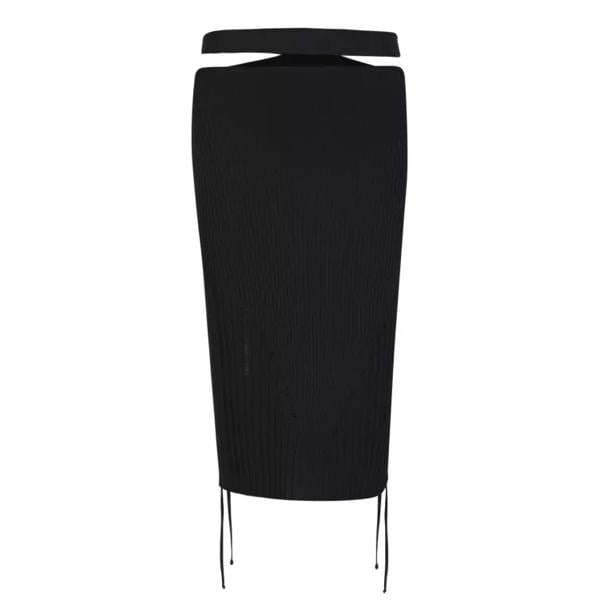 

Юбка low waist skirt Andreadamo, черный