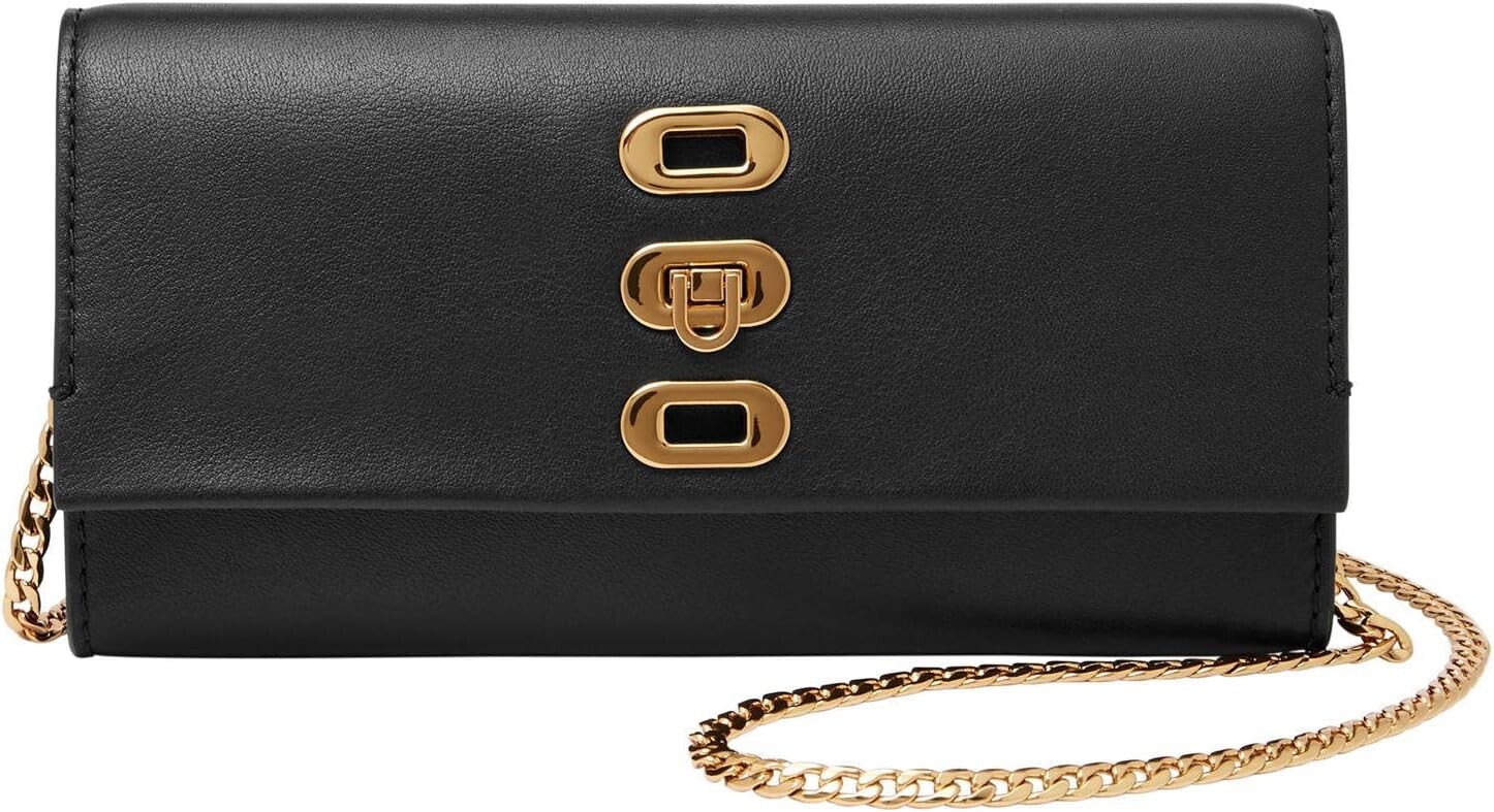 

Сумка Penrose Wallet Crossbody Fossil, черный