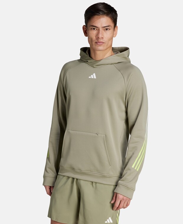 

Толстовка с капюшоном adidas, зеленый