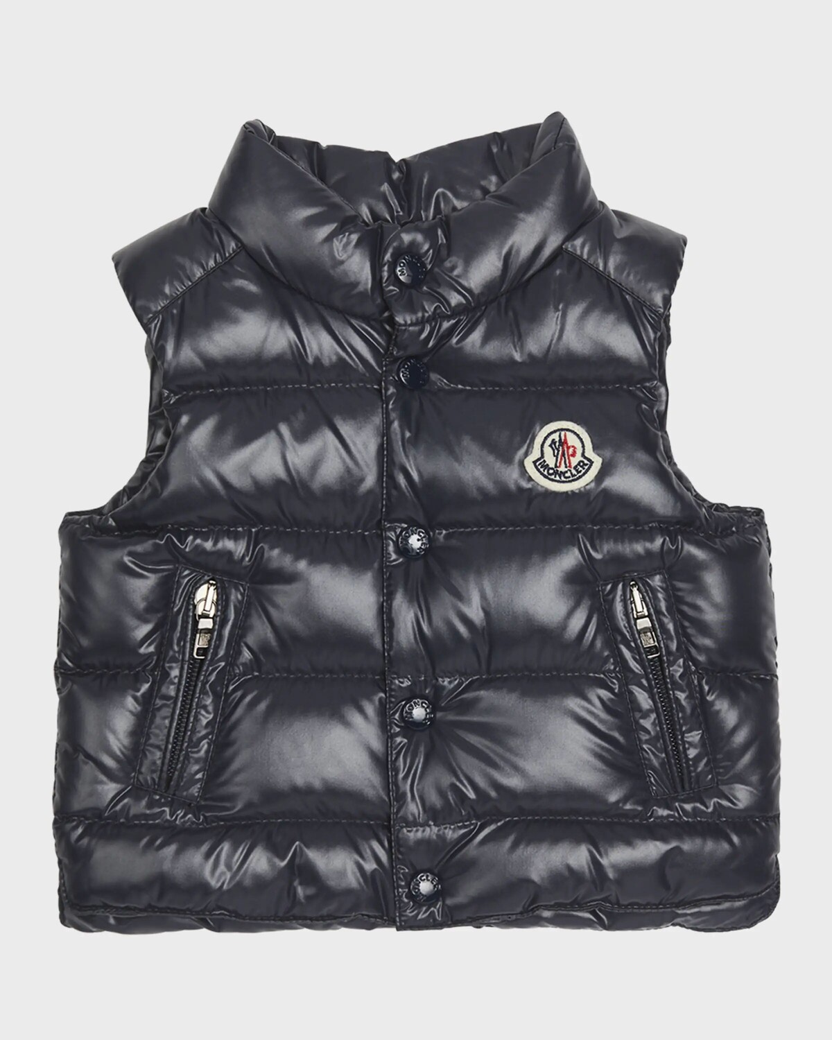 

Блестящая жилетка Bernard для мальчика, размер 6М-3 Moncler, темно-синий
