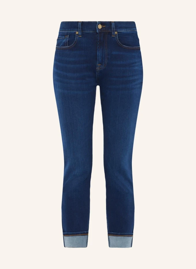 

Джинсы бойфренда relaxed skinny 7 For All Mankind, синий