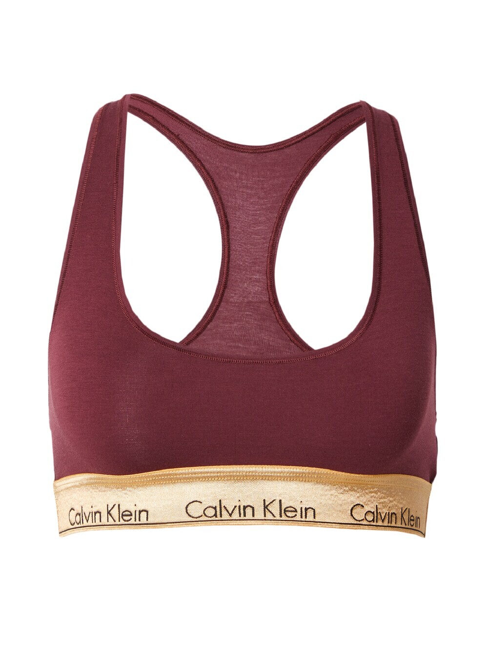 

Бюстгальтер без косточек Calvin Klein Modern Cotton, бордо