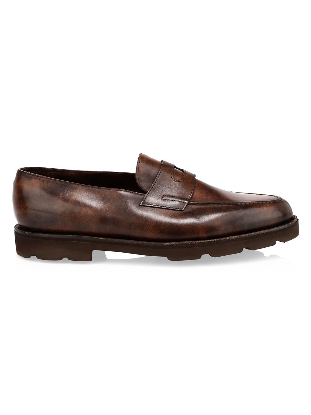 

Кожаные лоферы Lopez John Lobb, коричневый
