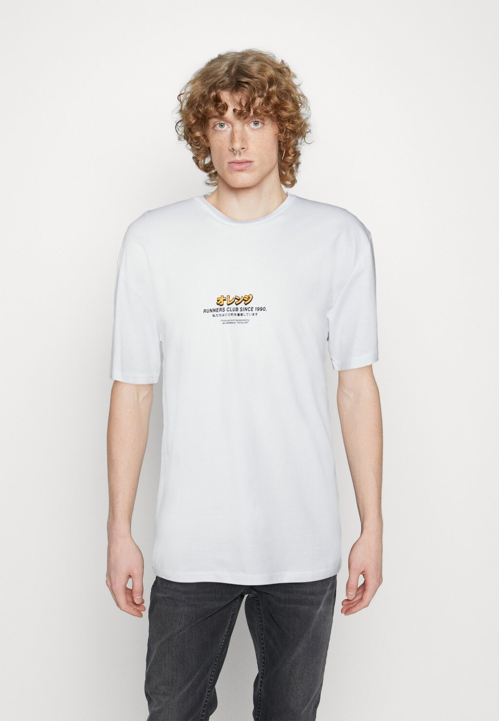 

Футболка с принтом Jack & Jones, белый
