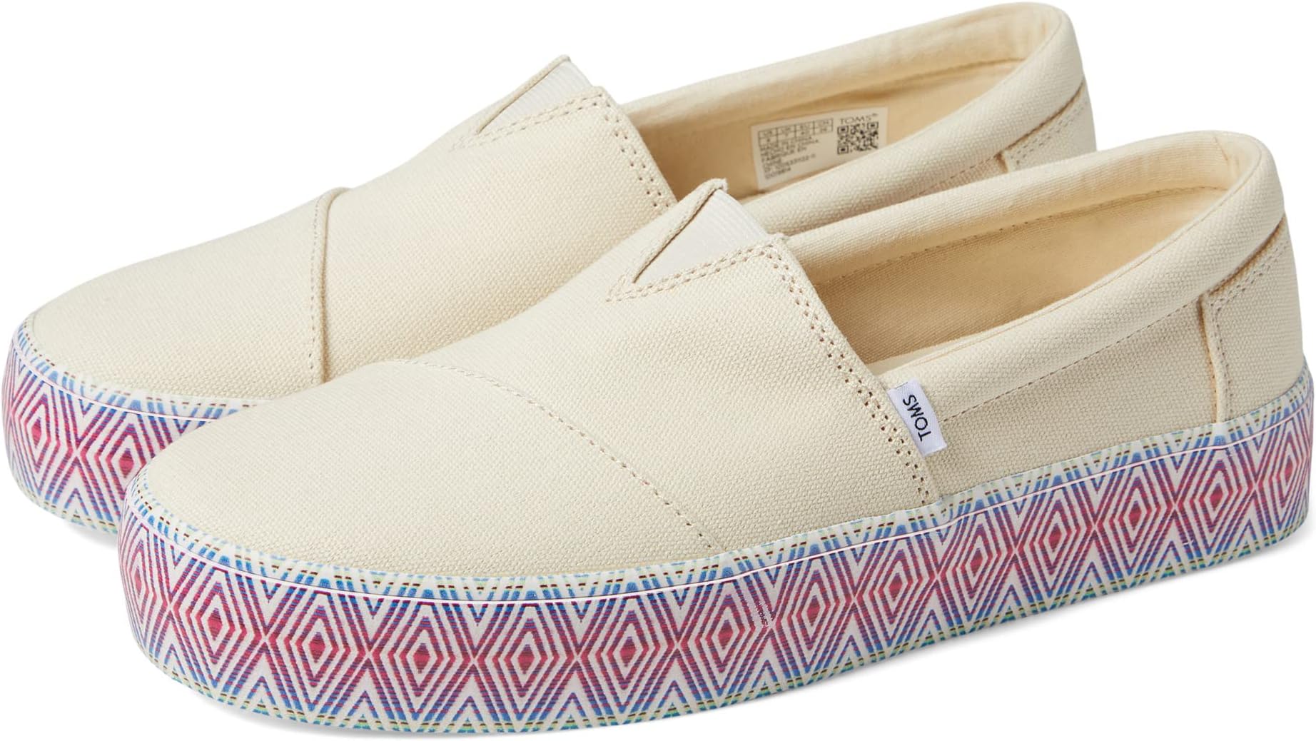 

Кроссовки Alp Fenix Platform Sneaker TOMS, цвет Natural