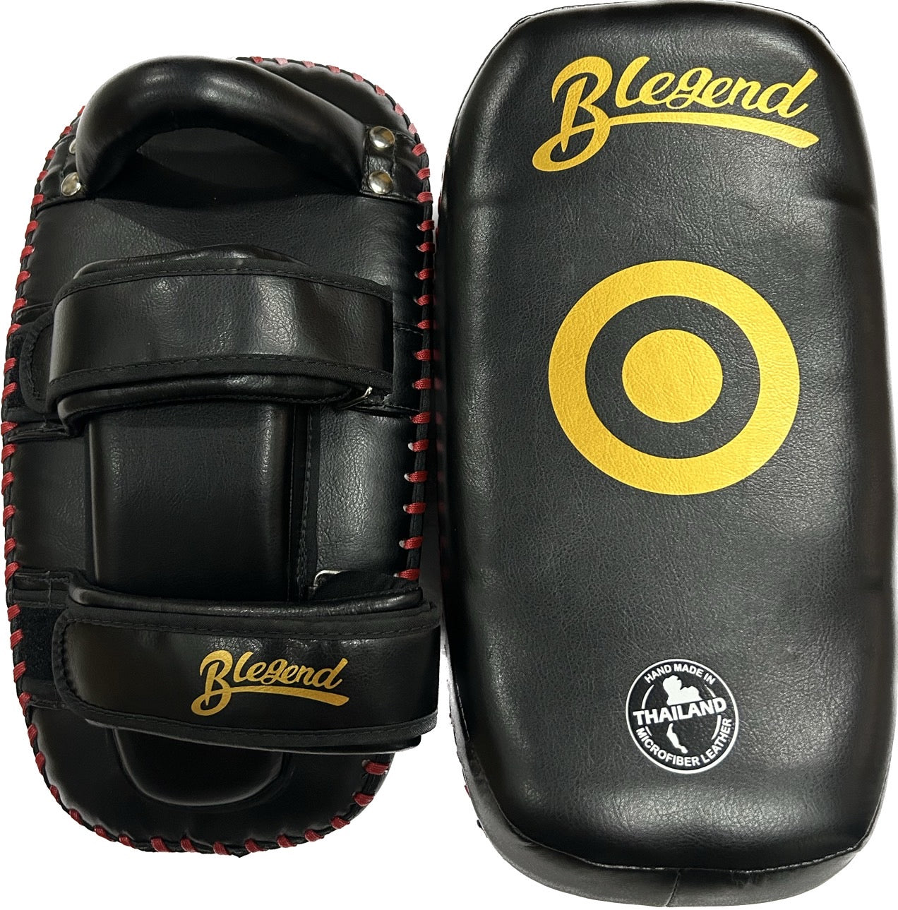 

Лапы тренировочные Blegend Thai Pads BBLC Big 2 Straps, красный