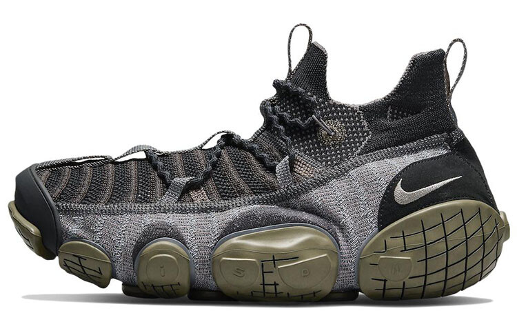 

Nike ISPA Link Черный Средний Оливковый