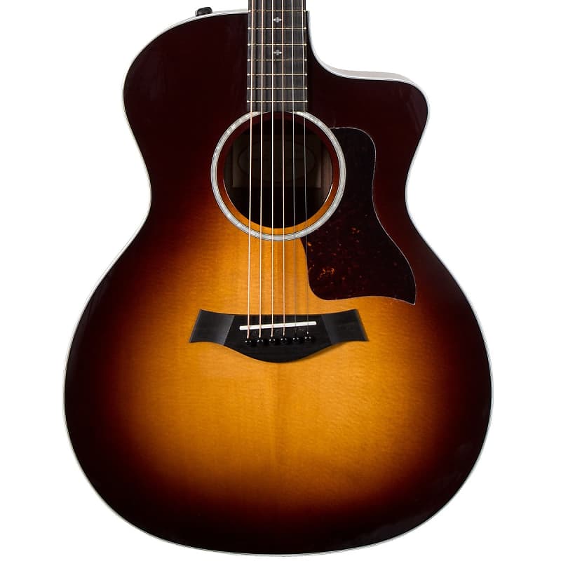 Акустическая гитара Taylor 214CE Sunburst Deluxe Grand Auditorium Acoustic Electric Guitar