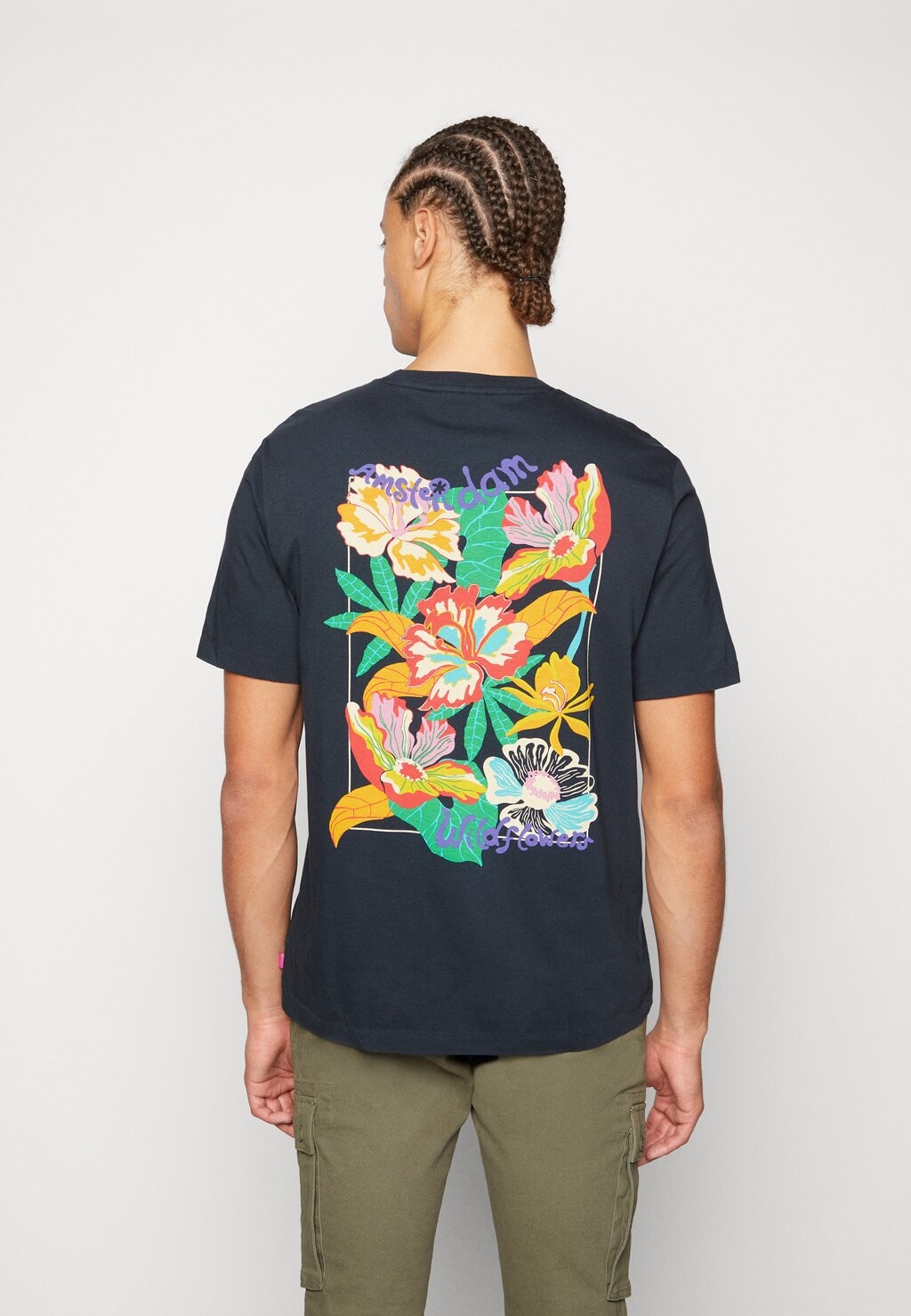 

Футболка с принтом Scotch & Soda, черный
